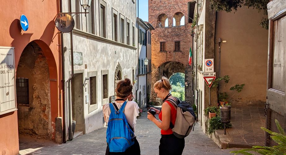 Straatjes fotograferen in Toscane